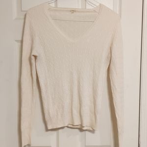 Jcrew cream sweater
